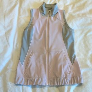 LULULEMON vest light pink reflective!  Size 10